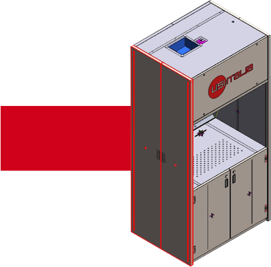 What a Paint Test Cabinet looks like